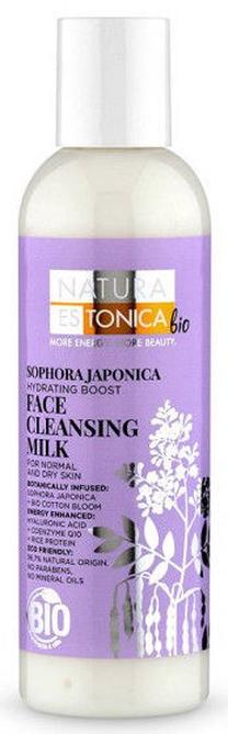 Attīrošs sejas piens Natura Estonica Bio Sophora Japonica, 200 ml