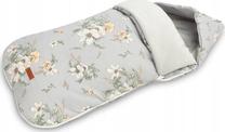 Žieminis miegmaišis kūdikiui Sensillo Velvet Lily, balta sp./pilka sp., 100 cm x 48 cm