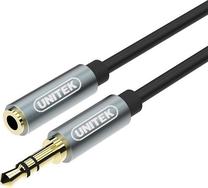 Vads Unitek 3.5mm / 3.5mm 3.5 mm female, 3.5 mm male, 1 m, melna krās.