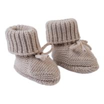 Drabužis kūdikiams, kūdikiams Lodger Slipper Folklore Merino, šviesiai ruda sp., 0-6