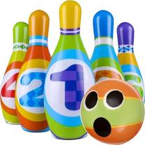Игра для улицы, боулинг Kruzzel 24900, 19 см x 19 см, многоцветный, 0.557 кг