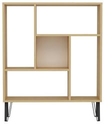 Pastatoma lentyna Kalune Design Arven 935CMN1163, ąžuolo sp./balta sp., 107.8 cm x 90 cm x 25 cm