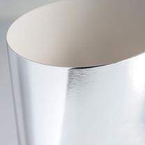 Spalvotas kartonas Galeria Papieru Mirror, A4, 300 g/m², sidabro sp., 29.7 cm x 21 cm, 10 lapų vnt.