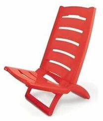Lauko kėdė Bica Sandy, raudona sp., 37.5 cm x 55 cm x 65 cm