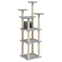 Kačių draskyklė VLX Cat Tree with Sisal, 60.5 cm x 60.5 cm x 17.1 cm