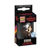 Atslēgu piekariņš Funko Pop! Netflix Eddie, 10 cm, brūna krās./melna krās.