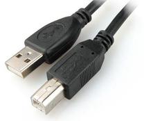 Vads Natec USB 2.0 A male, USB 2.0 B male, 3 m, melna krās.