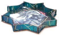 Stalo žaidimų priedas e-Raptor Dice Tray Cthulhu