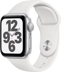 Viedais pulkstenis Apple SE GPS 40mm, sudraba krās.