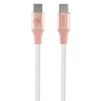 Vads Guess Ebossed Logo USB Type-C Vīrietis, USB Type C Vīrietis, 1.5 m, rozā krās.