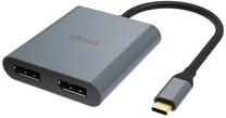 Vads Akasa USB-C, Displayport, 0.18 m