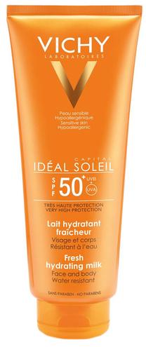 Pienelis įdegio priežiūrai Vichy Ideal Soleil Face & Body SPF50, 300 ml