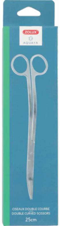 Šķēres Zolux Wave Scissors, hroma krās., 25 cm