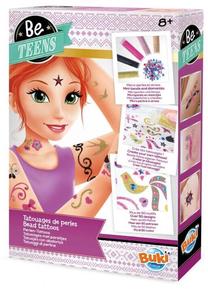 Rinkinys tatuiruotėms Buki Bead Tattoos, įvairių spalvų