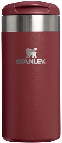 Termopuodelis Stanley AeroLight Transit, 0.35 l, tamsiai raudona sp.