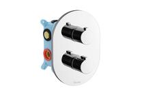 Termostatisks slēptais jaucējkrāns Ravak R-box Multi CR 067.00, nerūsējošā tērauda krās.