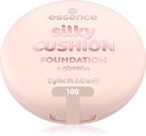 Makiažo bazė Essence Silky Cushion, rusva sp., 100, 12 g