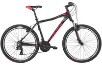 Dviratis kalnų Kross Lea 1.0, 26 ", XS rėmas, juoda sp./raudona sp./pilka sp.
