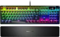 Klaviatūra Steelseries Apex 7 QX2 Red EN/RU, juoda sp. Prekė su pažeista pakuote.