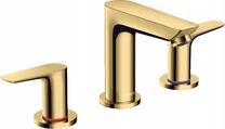 Смеситель для раковины Hansgrohe Talis, золотой цв.