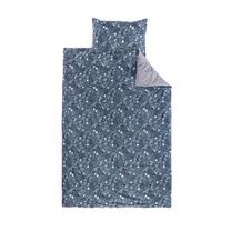 Voodipesukomplekt Domoletti Kalinna Satin RC2, sinine v., 50 x 70 cm, 140 x 200 cm