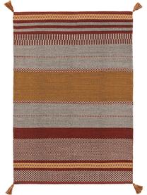 Ковер комнатные Benuta Haley, серый цв./красный цв., 170 см x 120 см