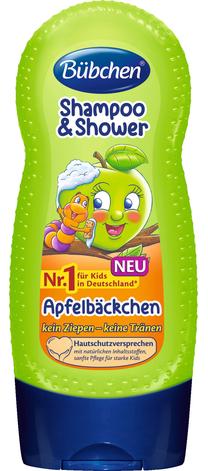 Šampūnas kūdikiams Bubchen Shampoo & Shower Gel, 230 ml