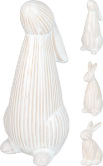 Dekoracija, velykinė, "Zuikis" APF807280, 22 cm, (spalva/dizainas parenkami atsitiktine tvarka)