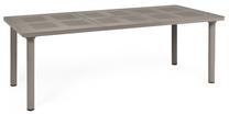 Lauko stalas Nardi Libeccio Tortora, ruda sp., 100 - 160 cm x 74 cm x 160 - 220 cm