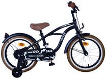 Vaikiškas dviratukas su papildomais ratukais, vaikų Volare Black Cruiser 21602-SACB, ruda sp./juoda sp., 16"