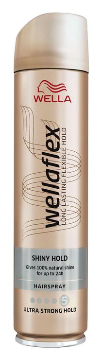 Plaukų lakas Wella Wellaflex Shiny Hold, 250 ml