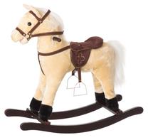 Supamas arkliukas Rocking Horse, mediena, poliesterinis, ruda sp.