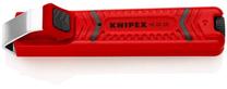Daugiafunkcinis įrankis kirpimui/suėmimui/apvaliems kabeliams nulupti Knipex 162028SB, 130 mm