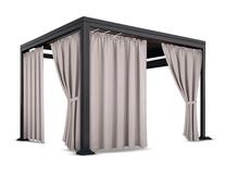 Pavėsinės užuolaida ZMOB-01, 150 cm x 220 cm, smėlio sp.