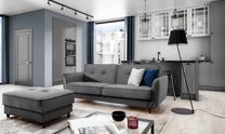 Sofa Bellis Nube 4, pilka sp., 90 x 220 cm x 83 cm