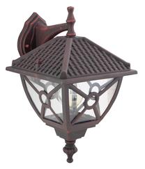 Āra sienas lampa HR EL-789DN, 60W, E27, IP44, nerūsējoša tērauda krās., 22 cm x 37.5 cm
