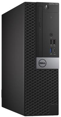 Stacionarus kompiuteris Dell OptiPlex 7050 SFF, atnaujintas Intel® Core™ i5-7500, 480 GB, DDR4 16 GB, SSD 480 GB, Intel HD Graphics 630 Dynamic, Windows 10 Pro RM18984