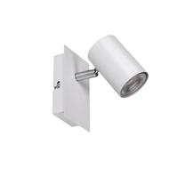 Lampa sienas Kanlux, GU10, 1 x 10 W, balta krās. / balta krās.