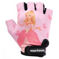 Велосипедные перчатки детские Meteor Princess Jr, розовый цв., M