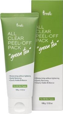 Sejas maska Prreti All Clear Green Tea, 100 g