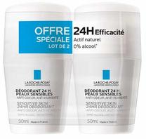 Ķermeņa dezodorants, komplekts La Roche Posay Physiological, 100 ml, 2 gab.