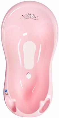 Vaikiška vonelė Luppee Luppee Bathtub Plug & Antislip, rožinė sp., 100 cm