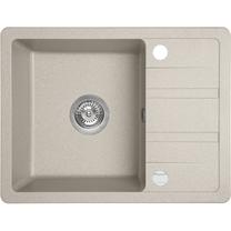 Virtuves izlietne Laveo Stella SBY_413T, Beige, granīts, 58 cm x 44 cm x 15 cm, beige