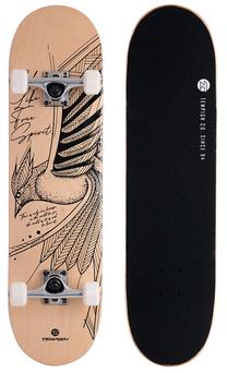 Скейтборд Tempish Free Spirit, коричневый цв./черный цв.