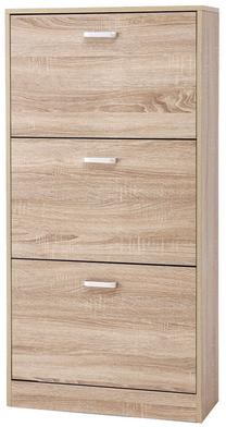 Batų dėžė Songmics, ąžuolo, 60 cm x 24 cm x 120 cm