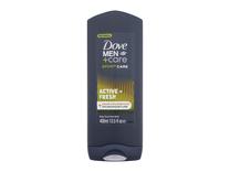 Kūno prausimosi želė vyrams Dove Men + Care Sport Care Active + Fresh, 400 ml