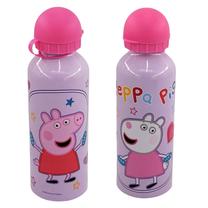 Vaikiška gertuvė Kids Euroswan Peppa Pig, 500 ml, 3 m., aliuminis, rožinė sp.