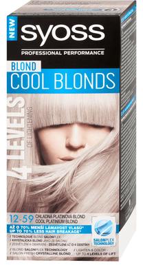 Kраска для волос Syoss Classic Cool Blonds, cool platinum blond цв., Cool Platinum Blond 12-59, 50 мл