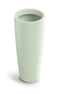Gėlių vazonas Prosperplast MOLIO ROUND SLIM TMOS40-101GR, plastikinis, Ø 39 cm, smėlio sp.