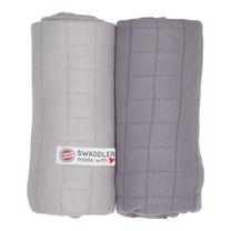 Autiņi Lodger Swaddler Solid, 120 cm x 120 cm, 2 gab.